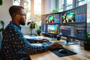 cybersécurité : illustration symbolique d'une alerte informatique globale