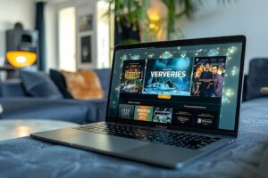 streaming séries : interface conviviale du site Voirseries affichant une liste de séries populaires