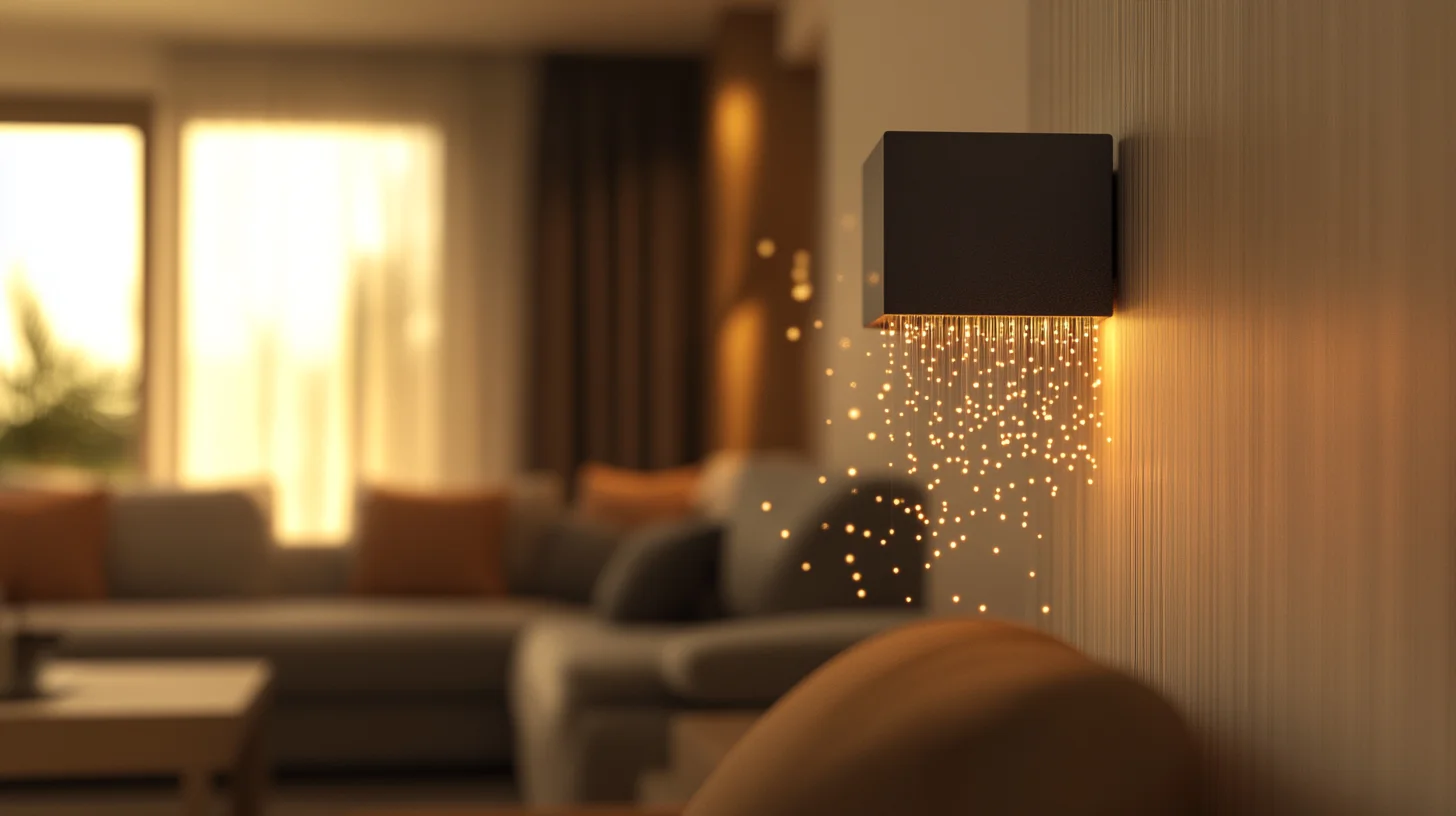 boitier de la fibre optique : boitier installé près du point d'entrée de la fibre dans une maison