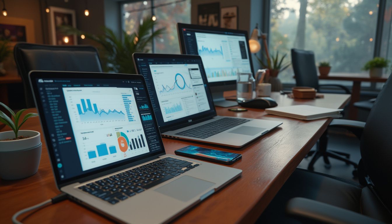 performances email : graphique illustrant l'analyse des performances email sur différents supports