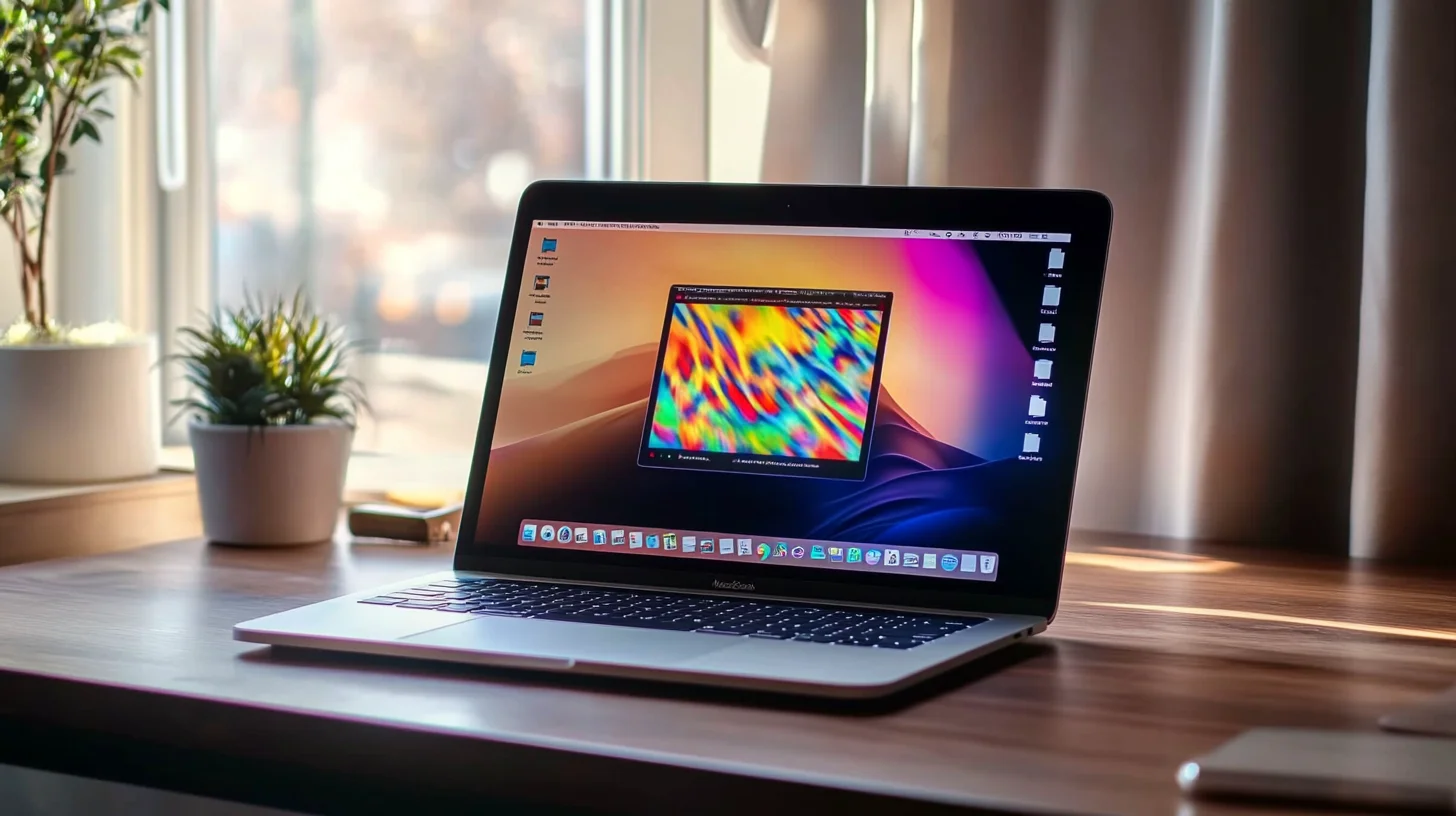 problèmes portables : ordinateur portable avec écran noir et icônes de problèmes techniques