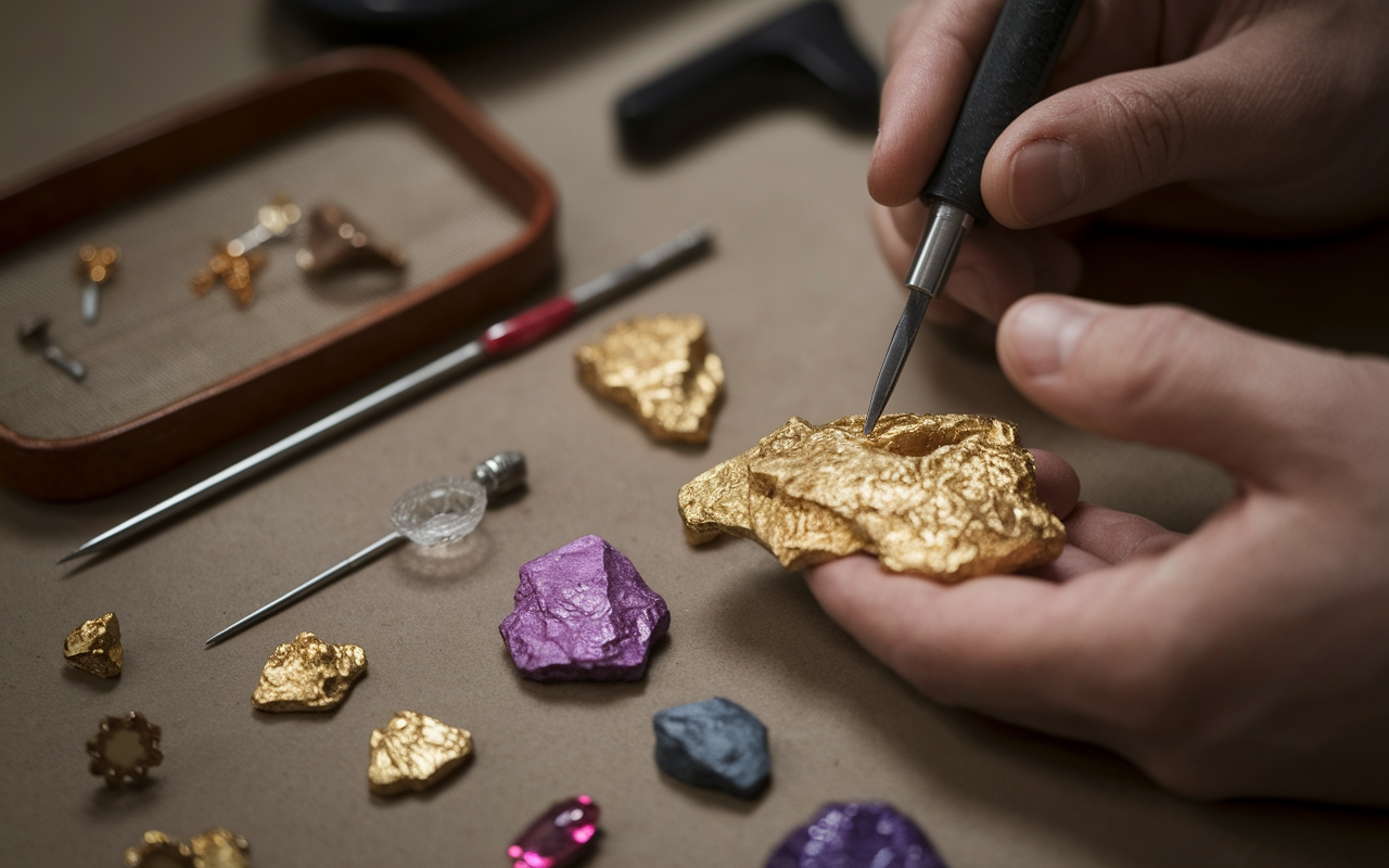 Details or diamants meteoriotes personnalisation telephone luxe