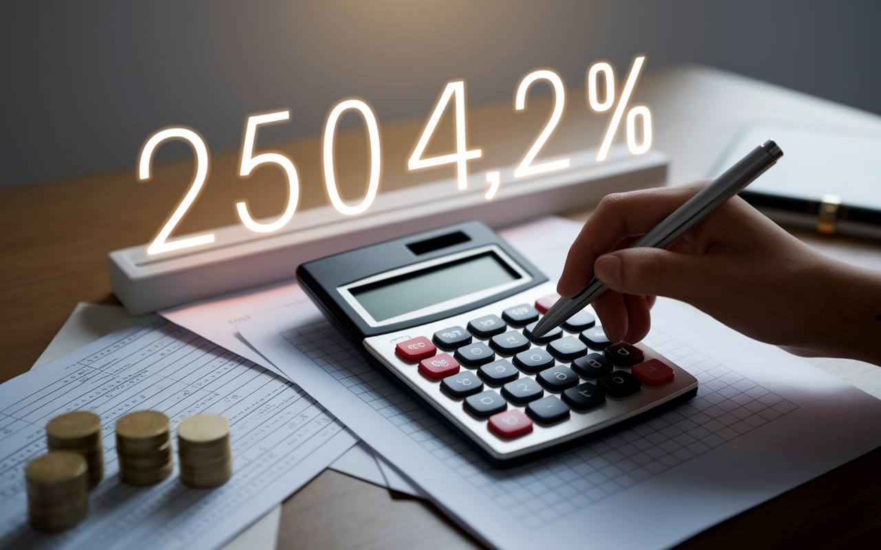 Calculatrice masse salariale RH chiffres