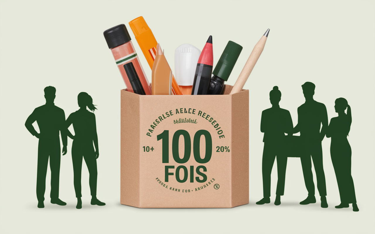 emballage reutilisable 100 utilisations reduction dechets