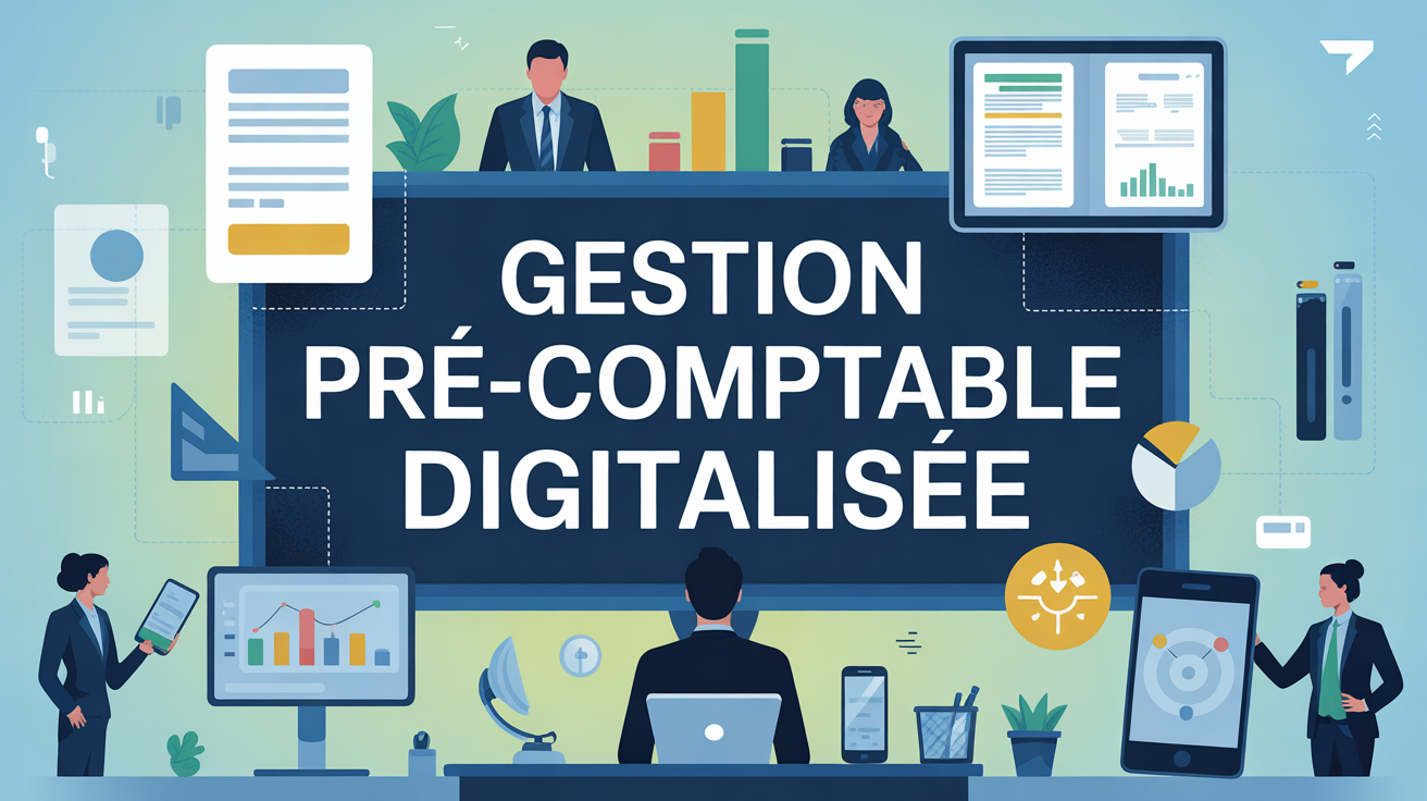 Bureau digitalisé sécurisation gestion pré-comptable