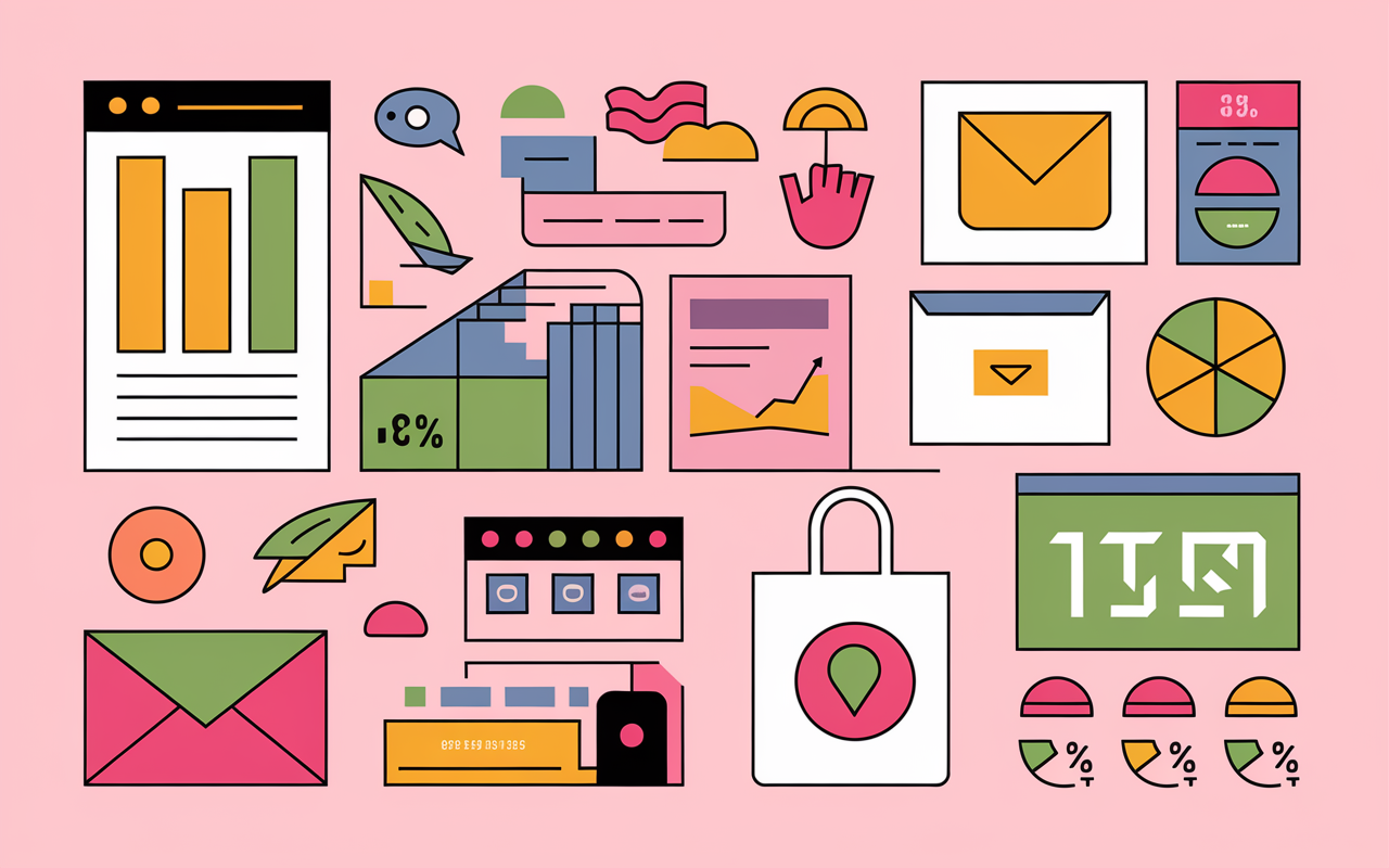 infographie panorama supports de communication print digital événementiel interne