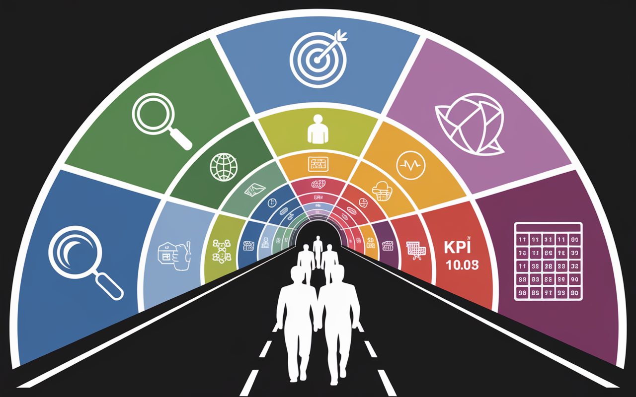 plan de communication PME tunnel lumineux étapes