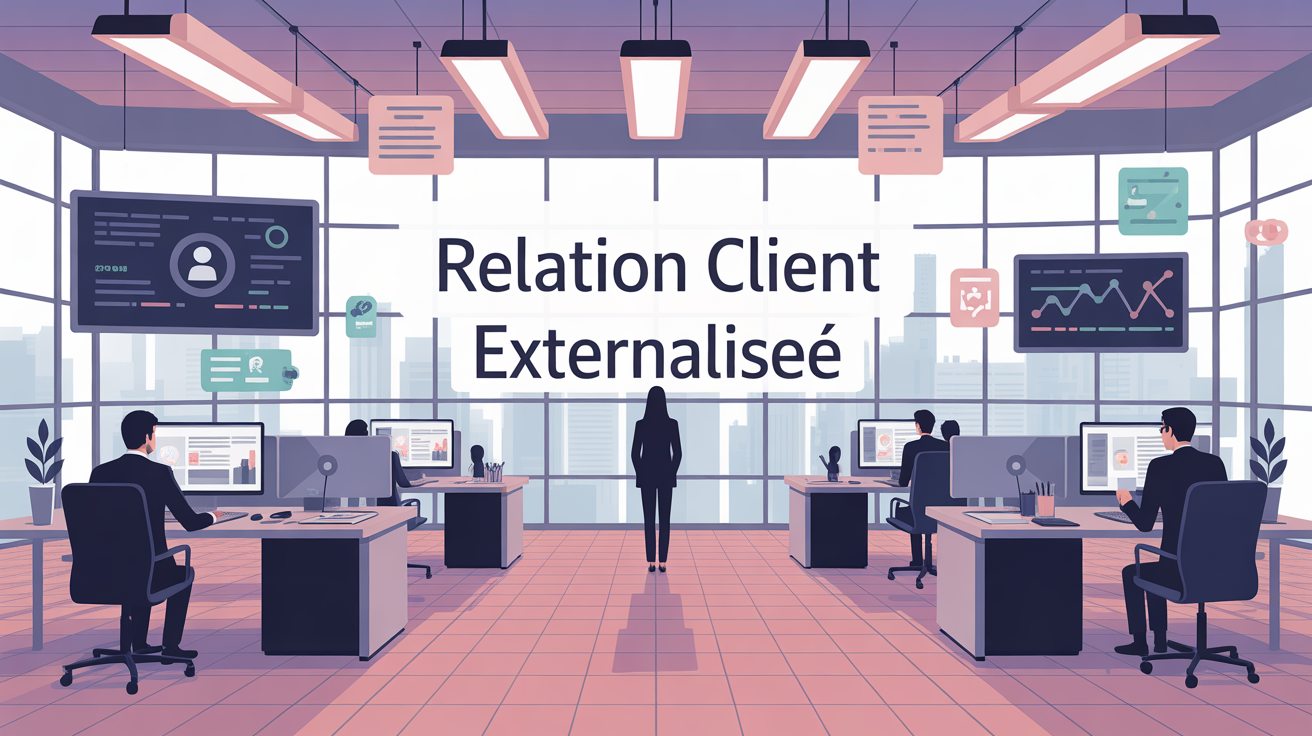 Illustration relation client externalisee Miratel securite et connectivite