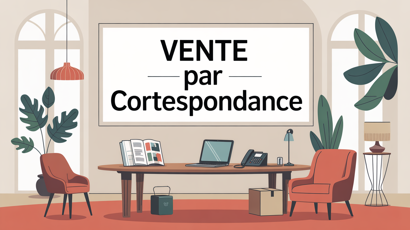 vente par correspondance salon avec catalogue ordinateur telephone et colis