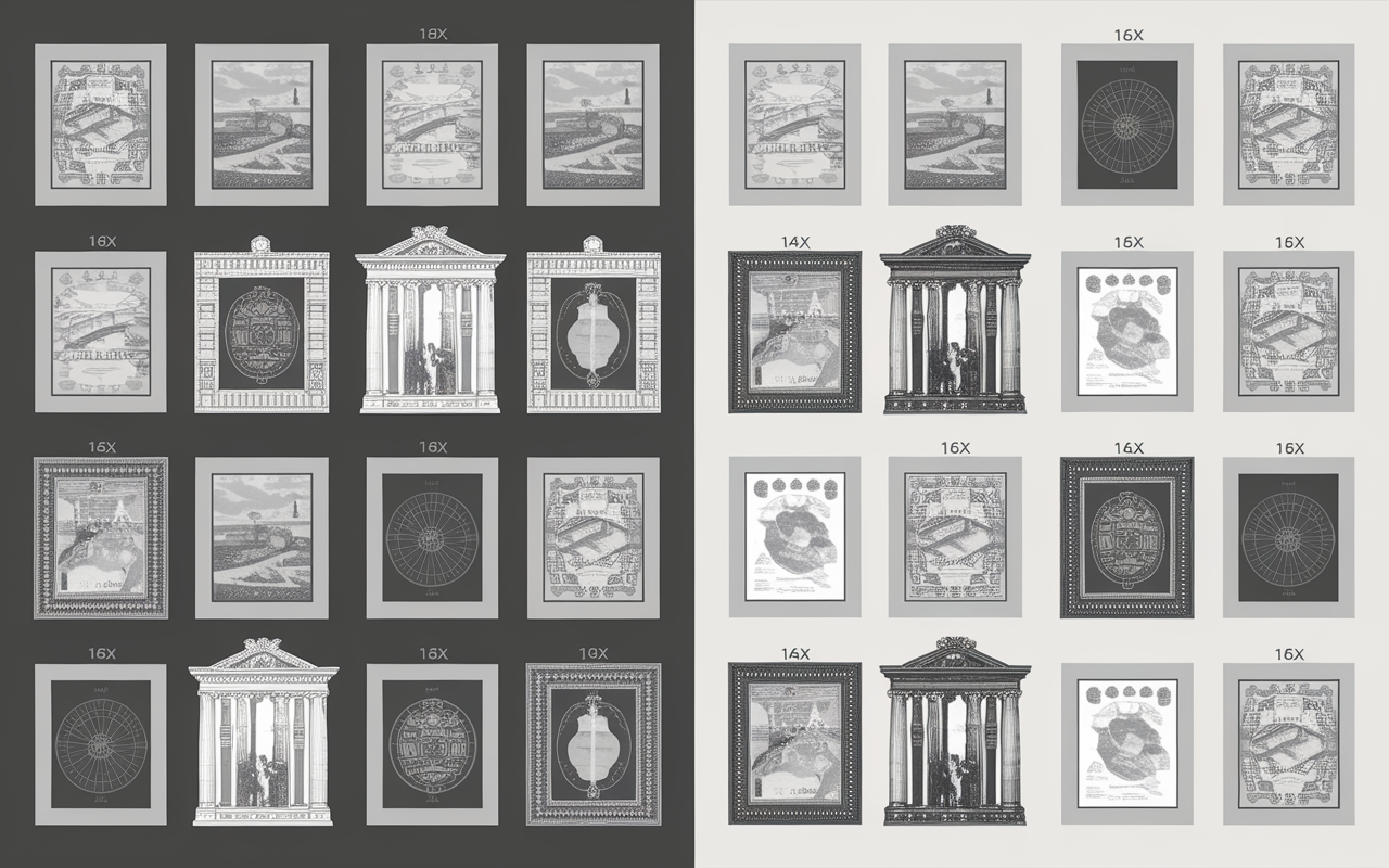 Avant apres 16x upscaling Magnific AI