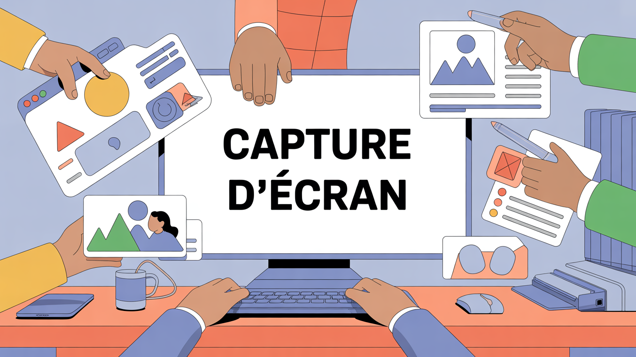 poste de travail moderne capture d’ecran