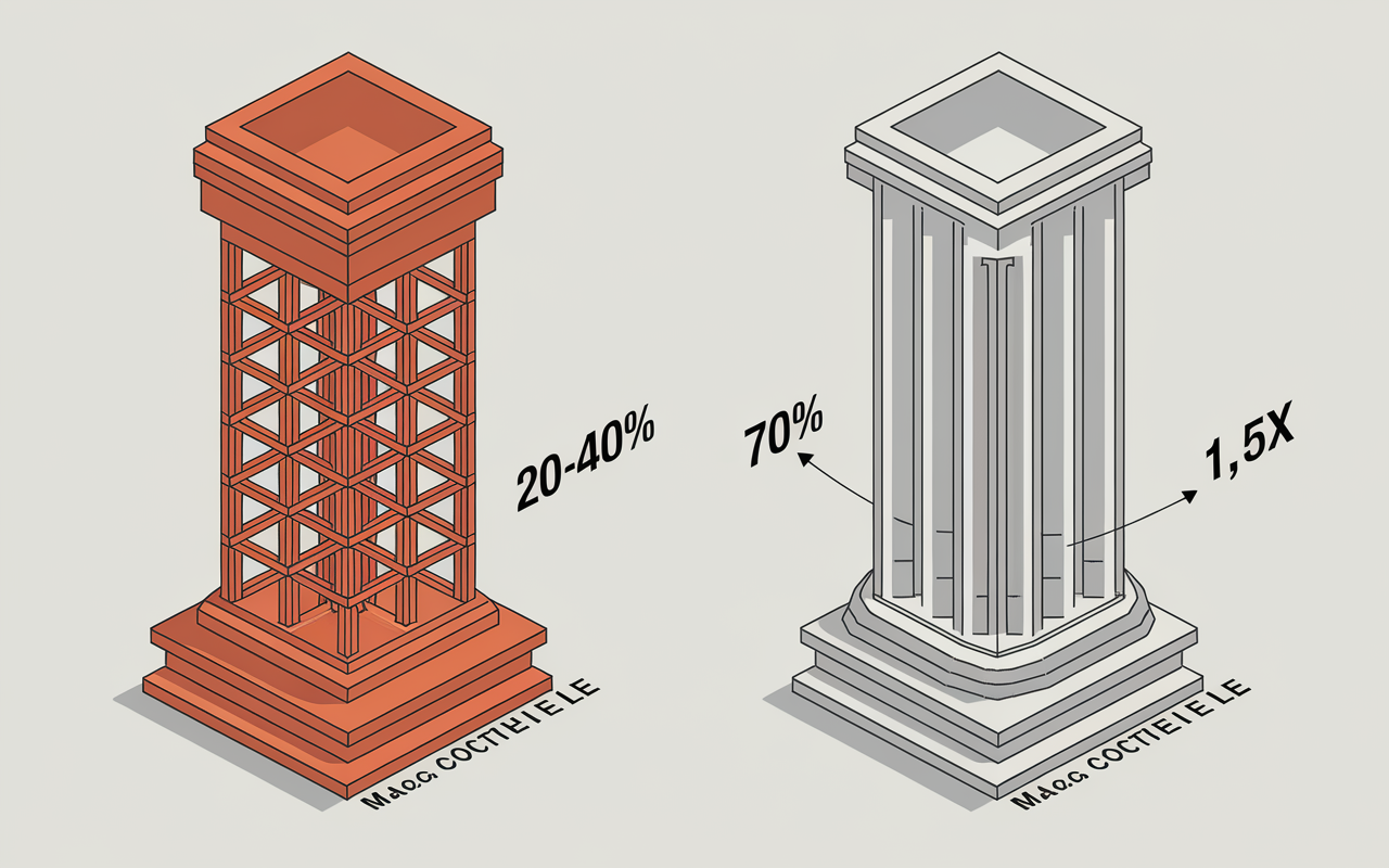 Tableau CMS traditionnel vs headless modularité chiffres