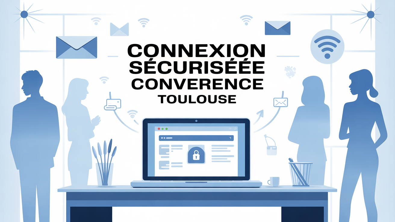 Ordinateur portable messagerie Convergence Toulouse sécurisé