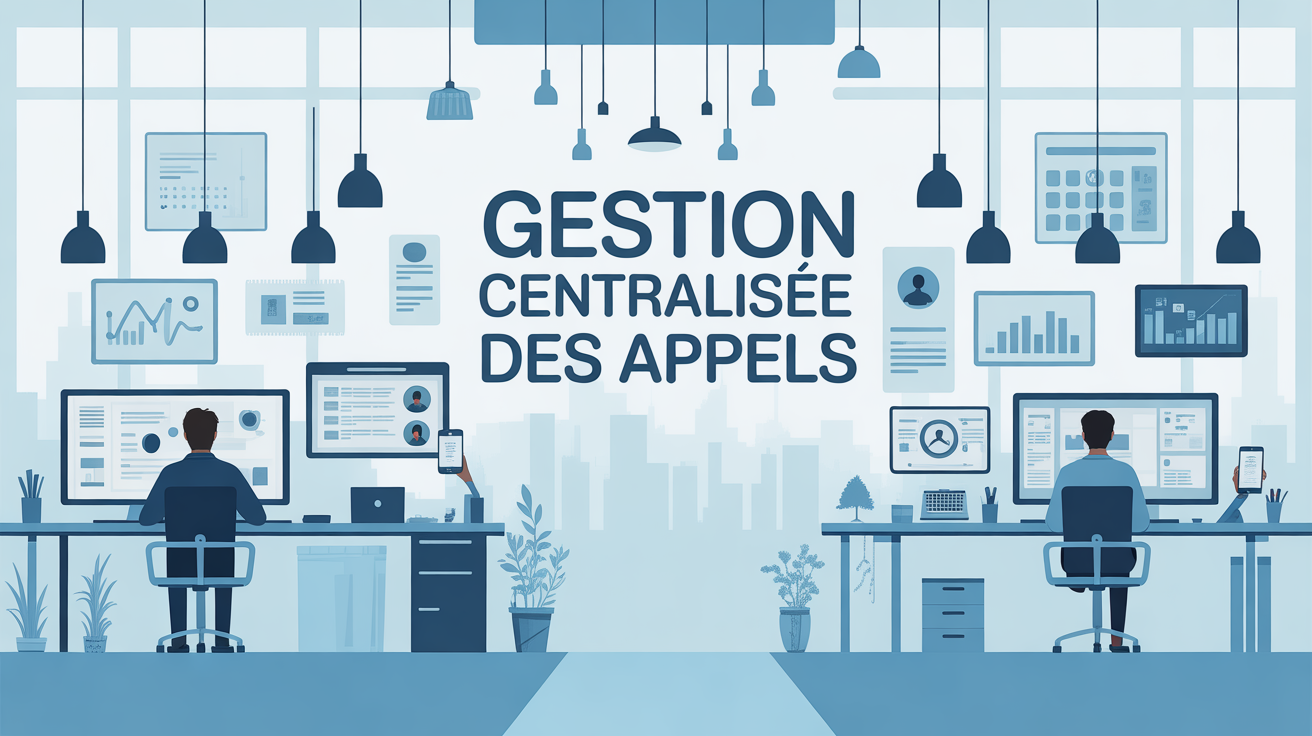 gestion centralisee des appels environnement bureau