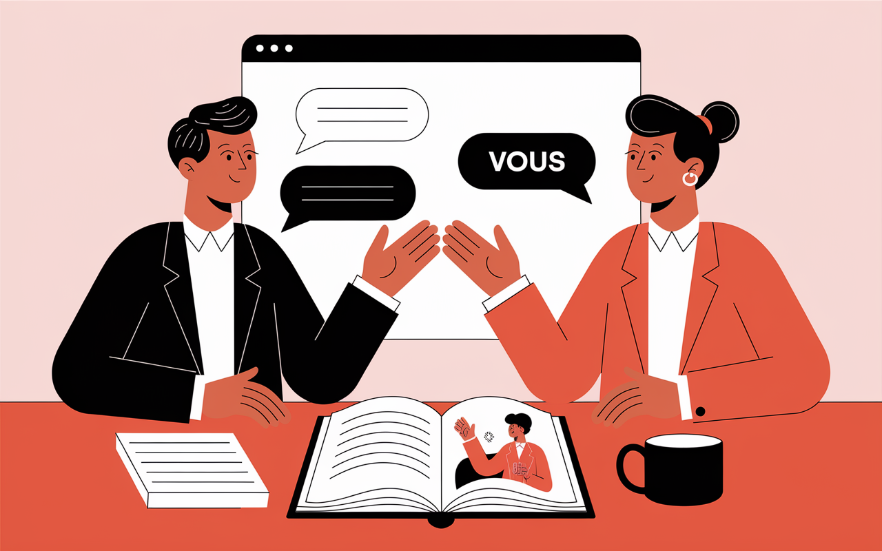 Humaniser un texte, pronoms et anecdote ambiance professionnelle