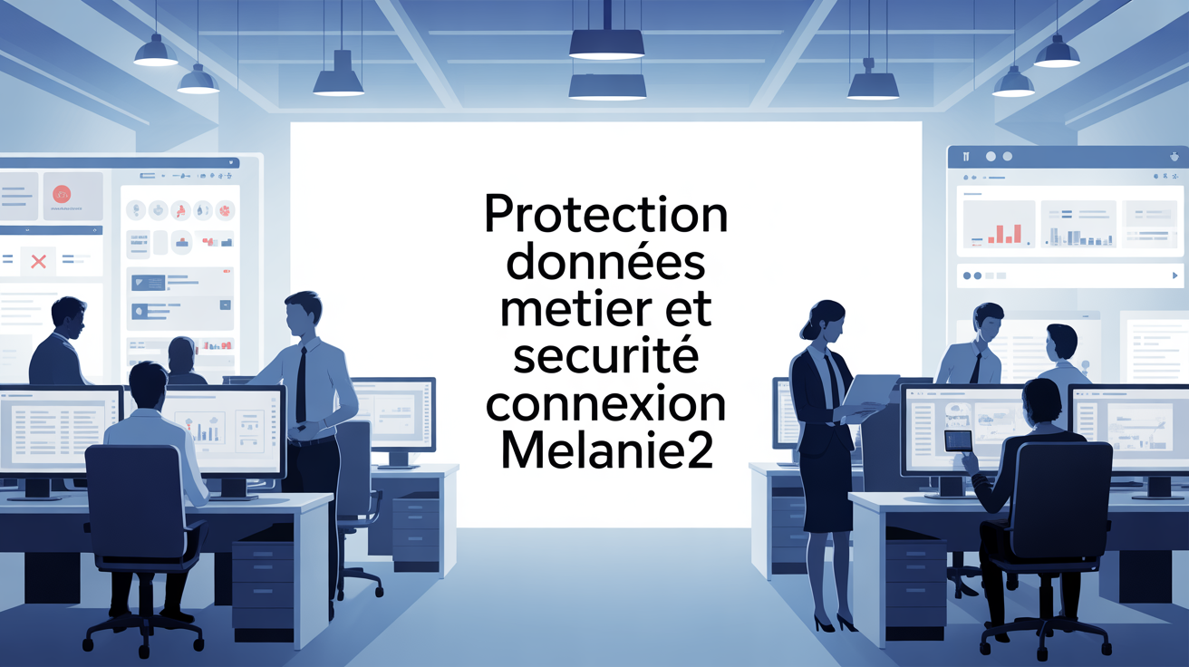 open space Melanie2, donnees metier et securite