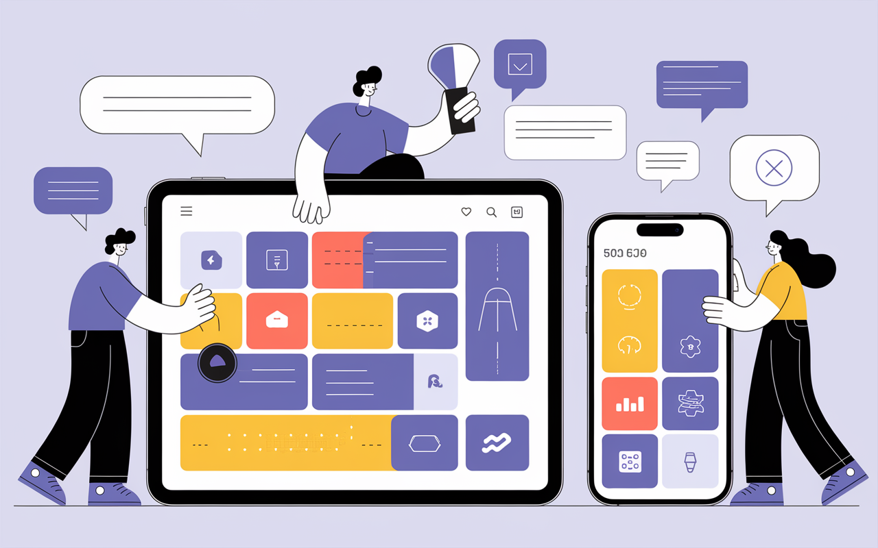 adalo application mobile web glisser deposer