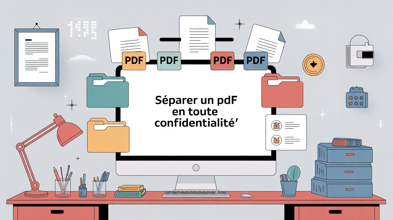 Separer un PDF confidentialite securite