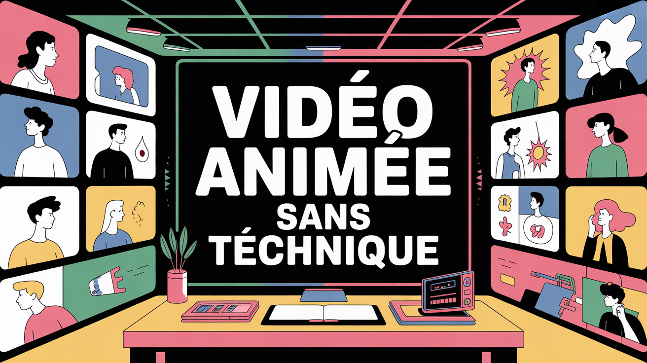 Video animee facile Powtoon bureau collectif