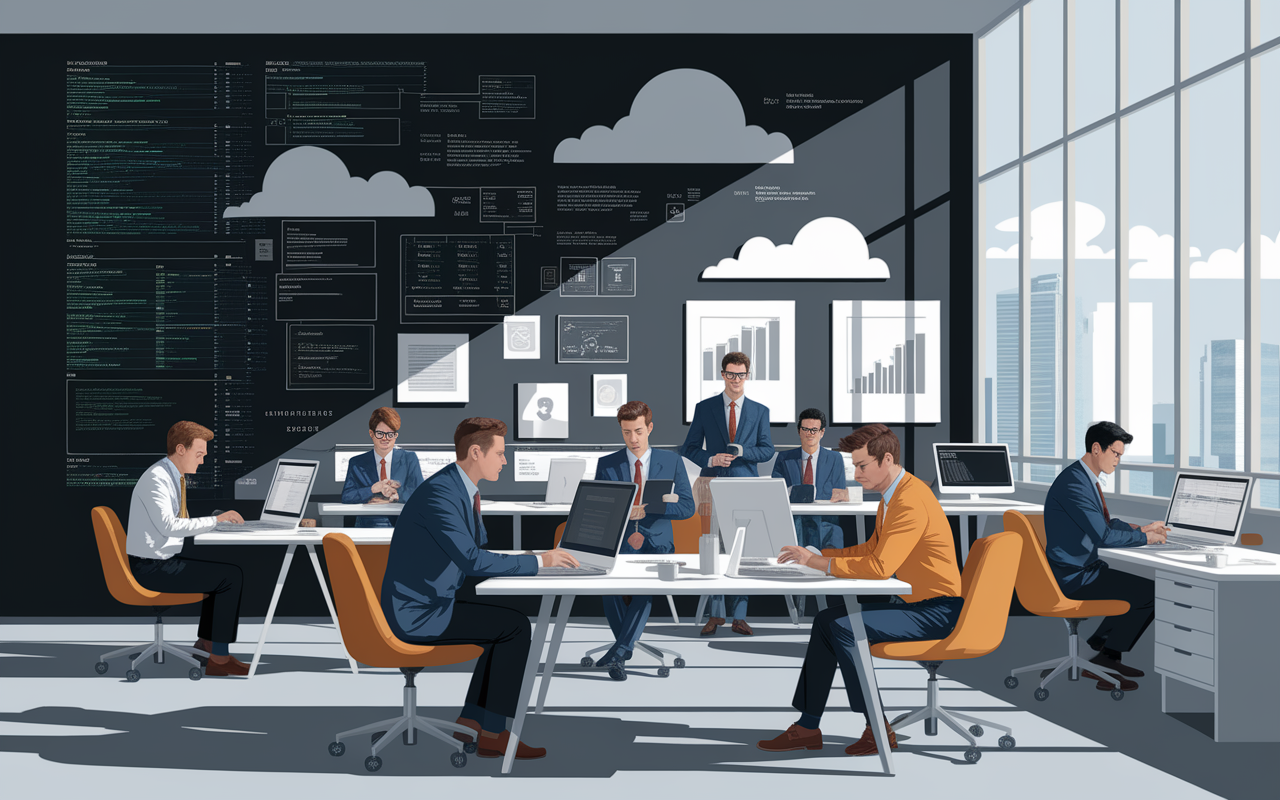 Utilisateurs travaillant ensemble Bolt.new IA prototypage web