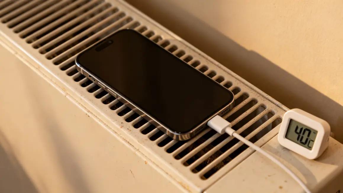 Smartphone temperature elevee charge