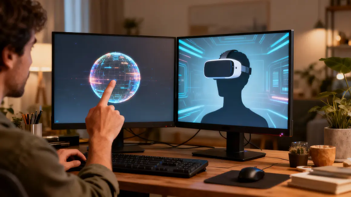 Comparaison vidéo VR vidéo 360 manipulation immersive