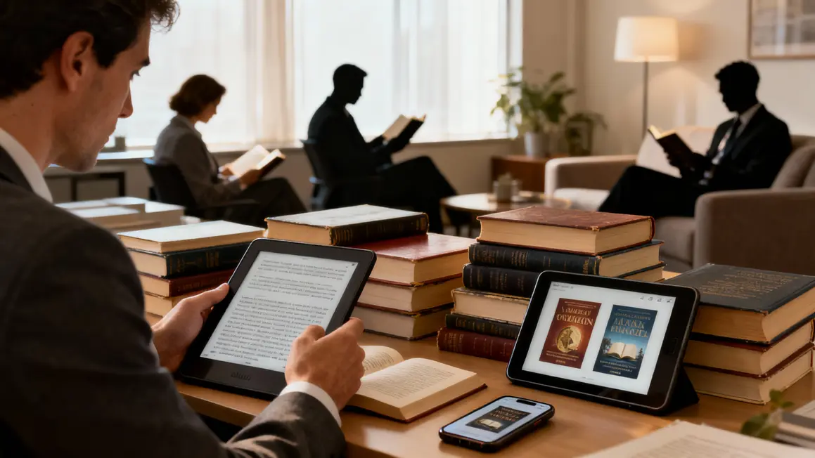 liseuse tablette smartphone ebooks professionnels