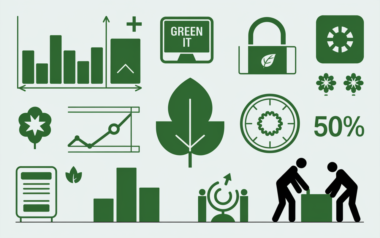 tableau de bord roi green it gestion consommation