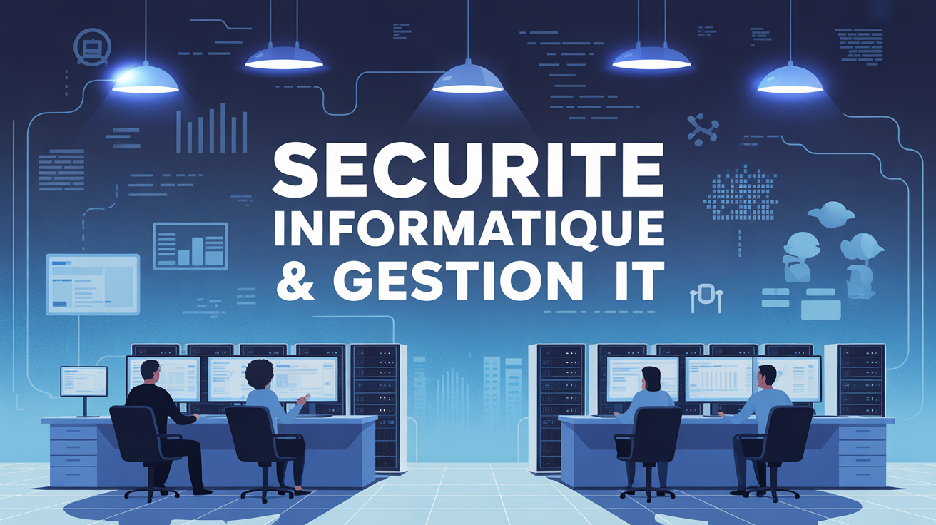 salle de controle securite informatique gestion it