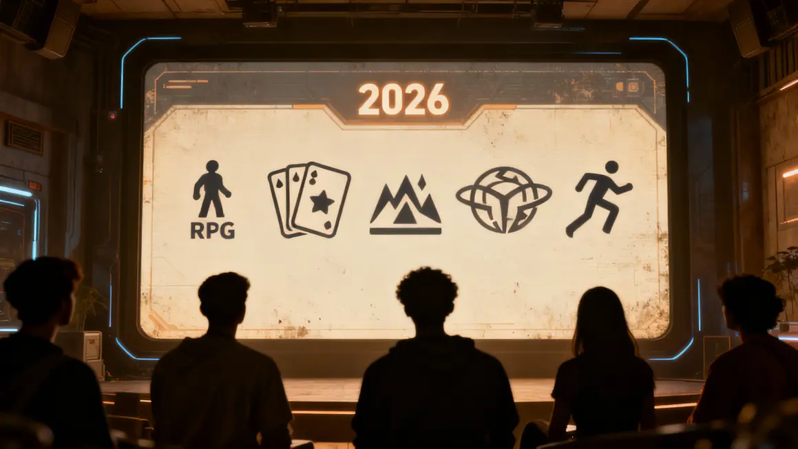 Tableau catégories jeux Play to Earn 2026