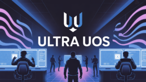 Ultra UOS univers gaming digital rapidite securite blockchain