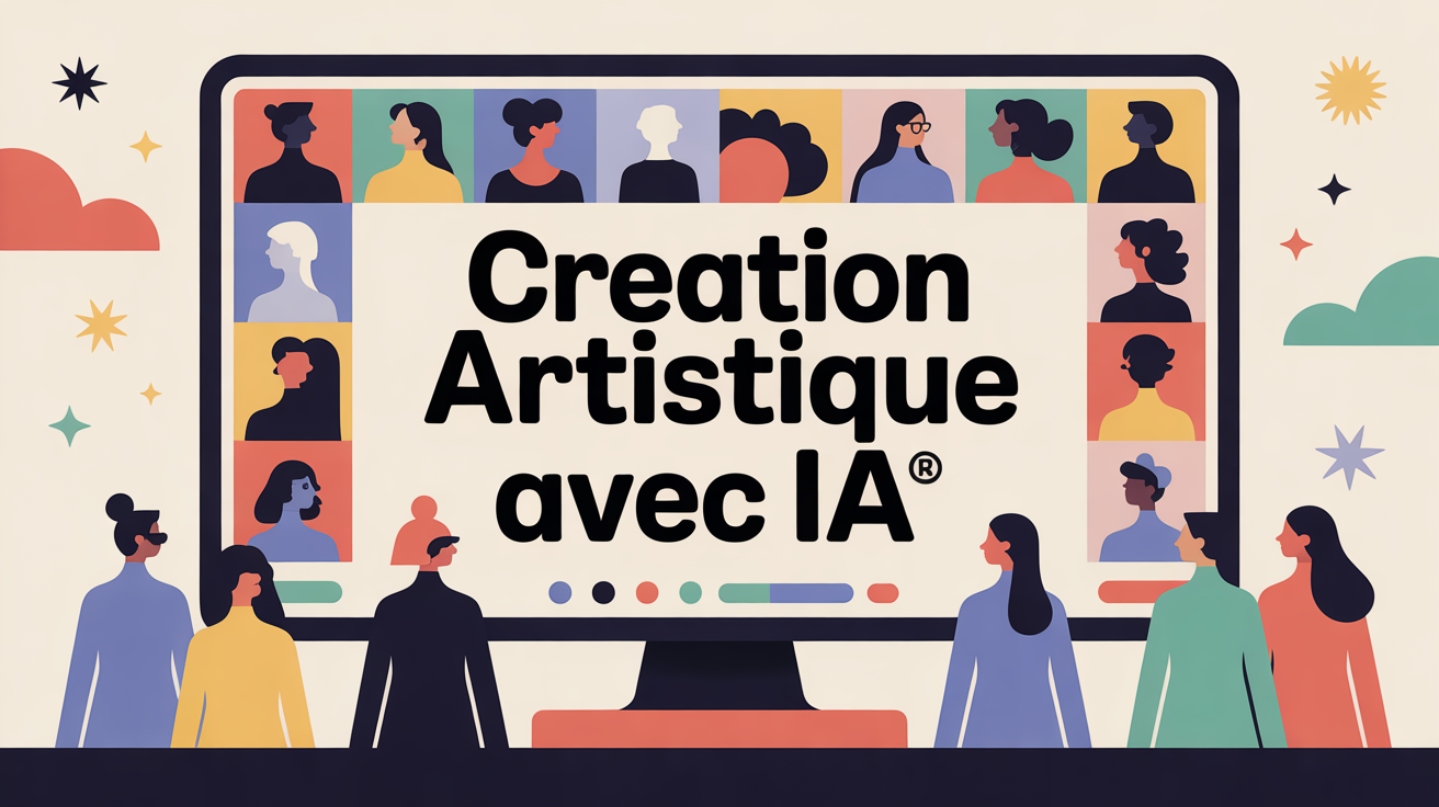 illustration artbreeder creation ia silhouettes