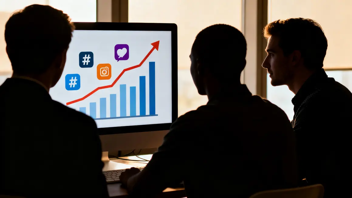 croissance audience reseaux sociaux ecran