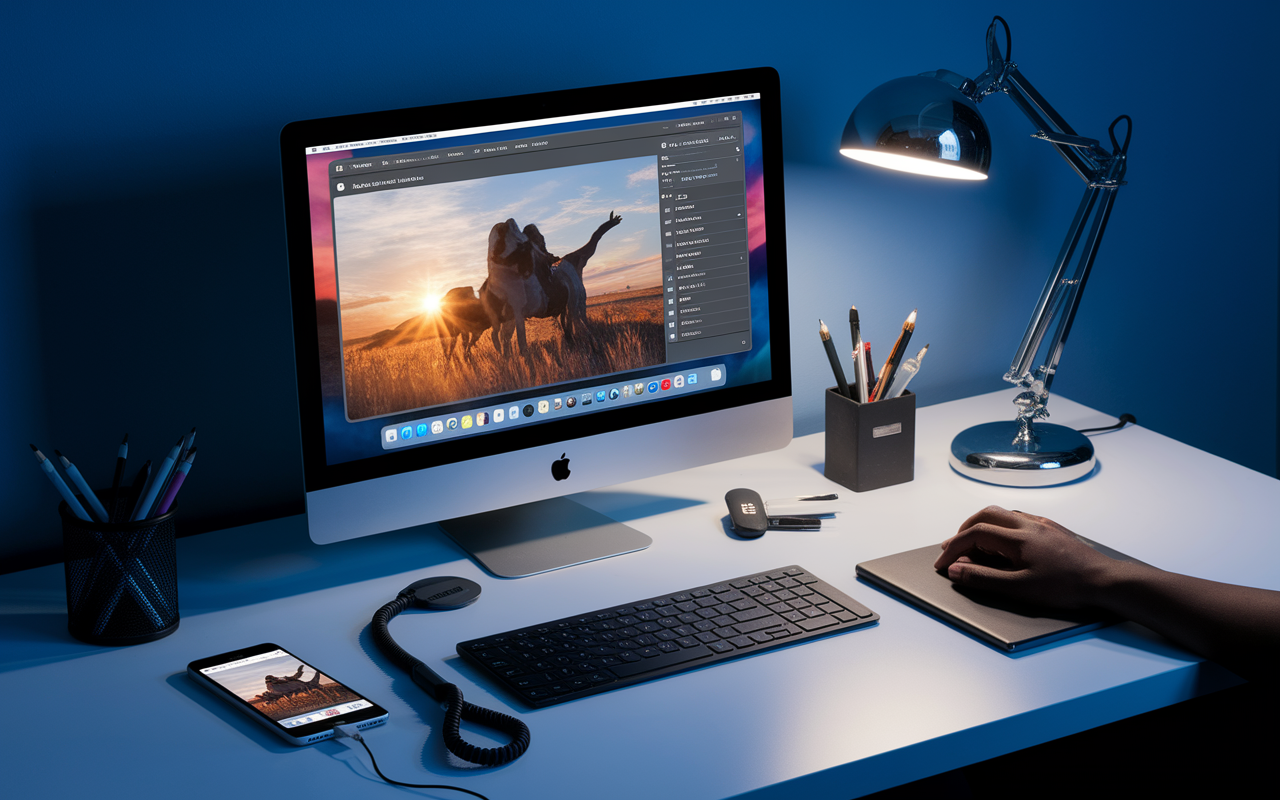 iphone transfert photo vers pc importation simple