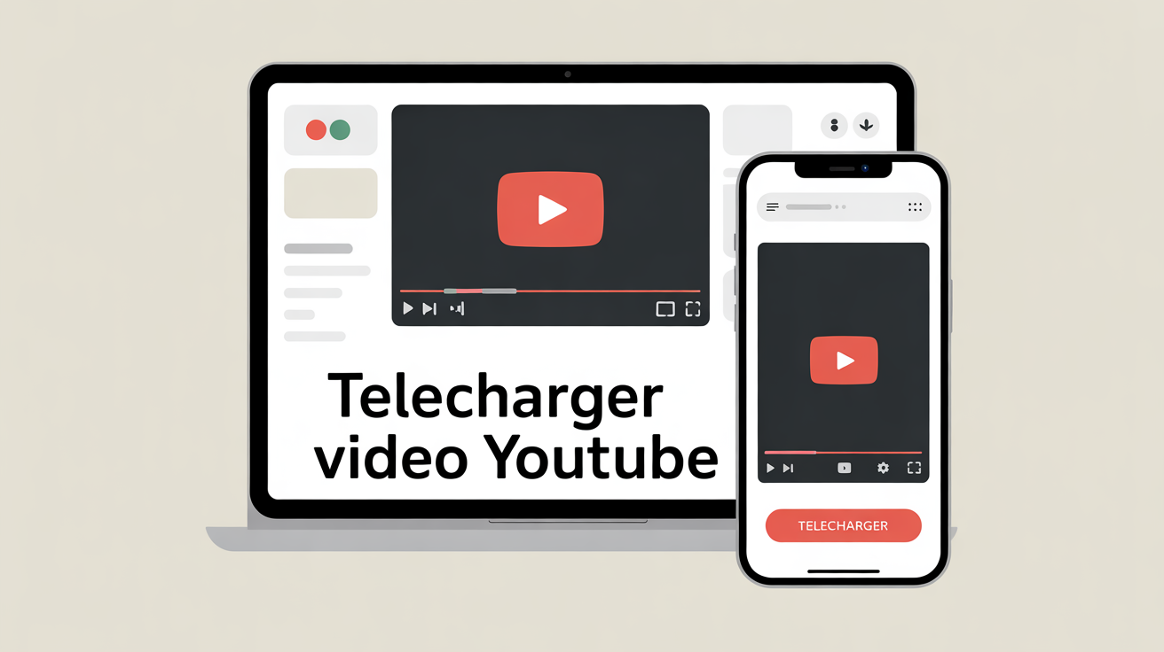 Télécharger vidéo YouTube sur ordinateur portable et smartphone