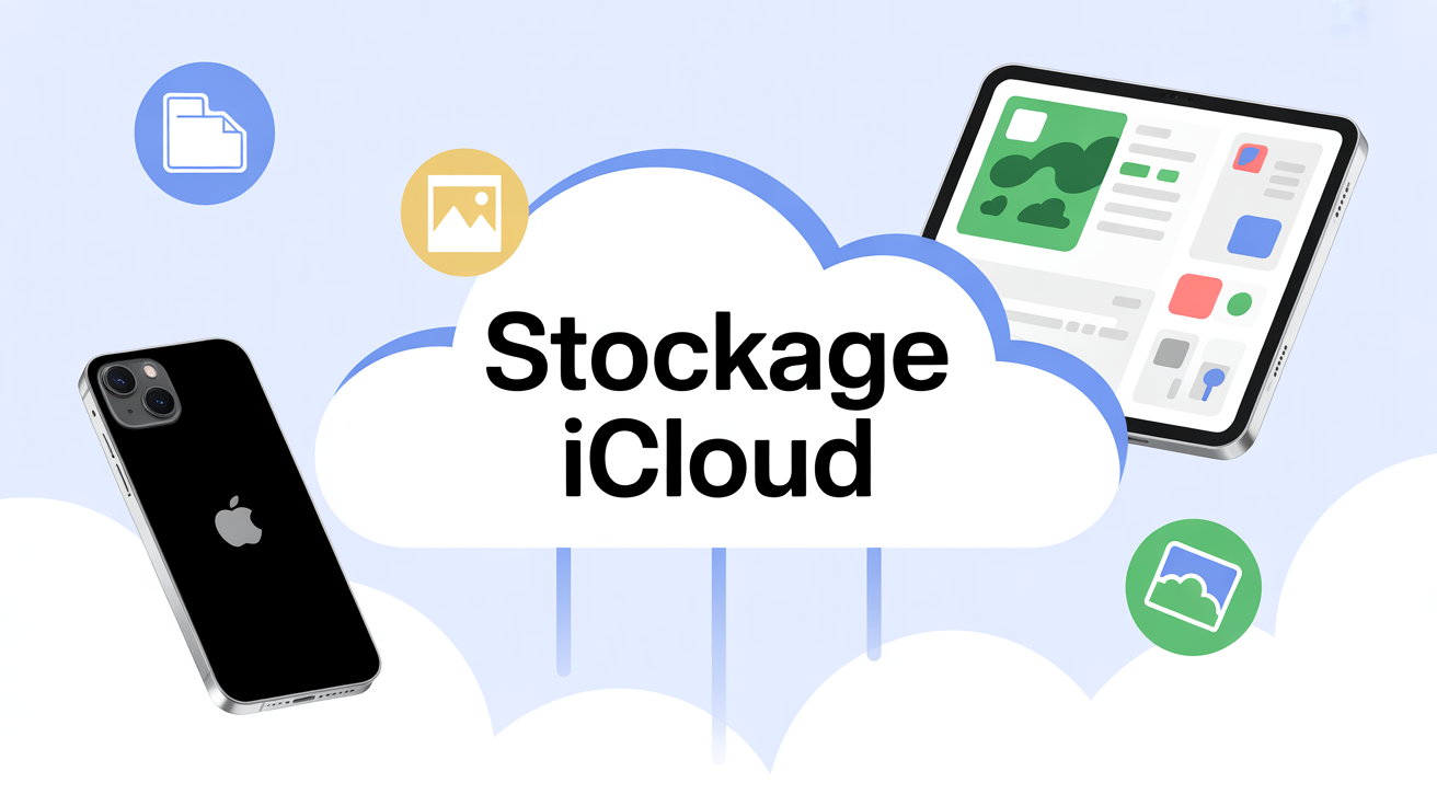 comment augmenter le stockage icloud gratuitement illustration iphone ipad nuage