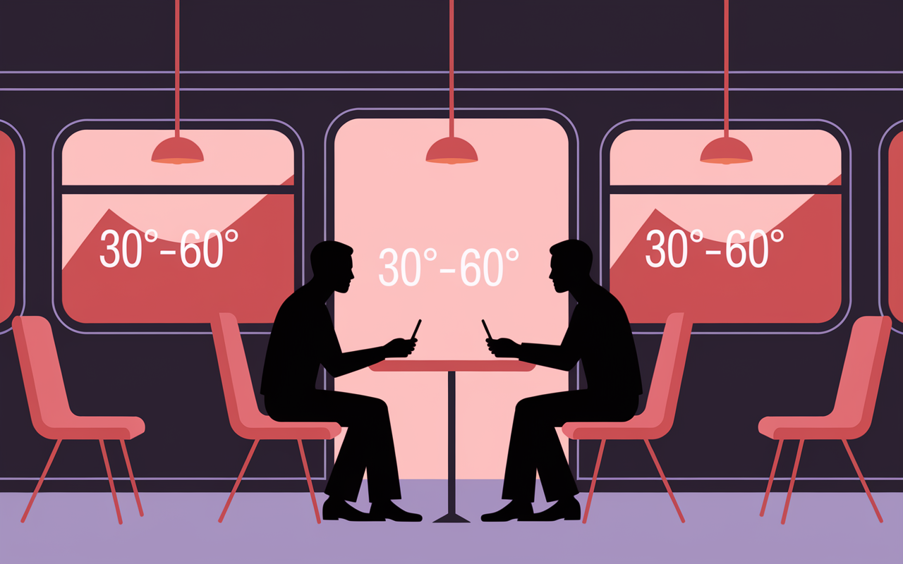 filtre ecran anti espion smartphone cafe train