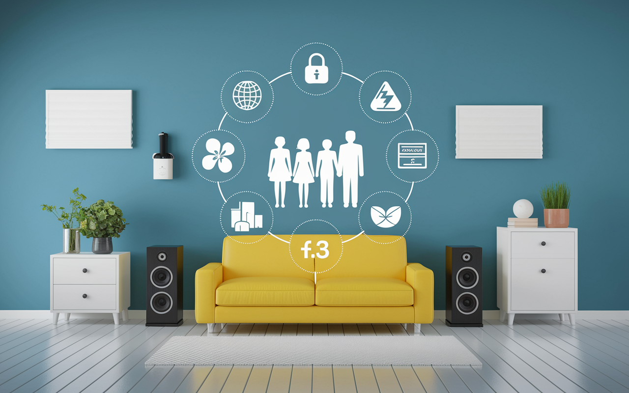 Objets appareil intelligent principaux usages famille