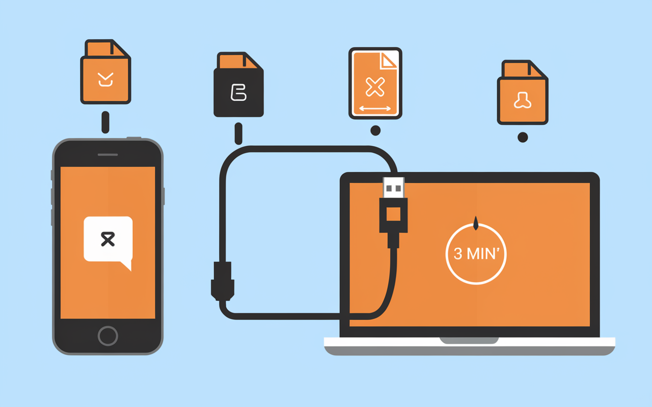 importer photos iphone sur pc usb rapide