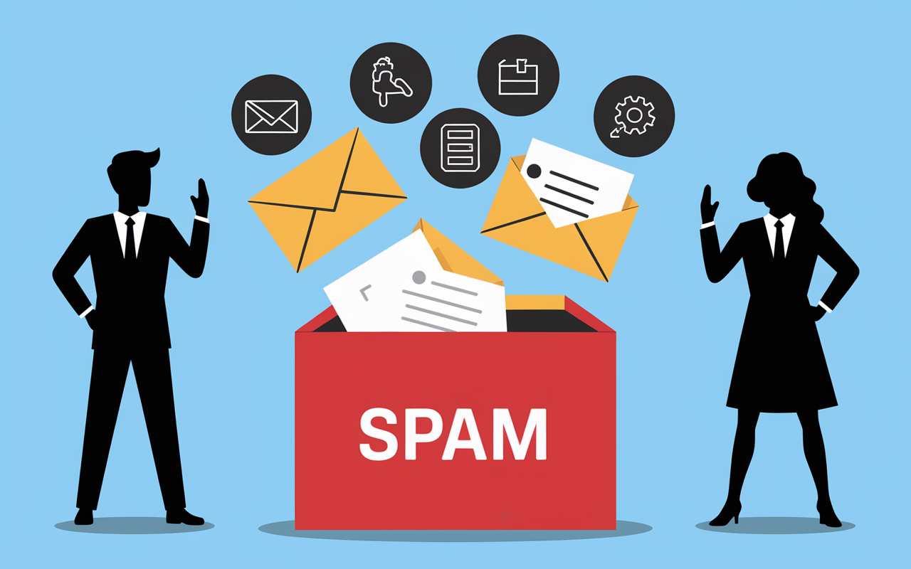 boite reception pourquoi mes mails vont dans les spams