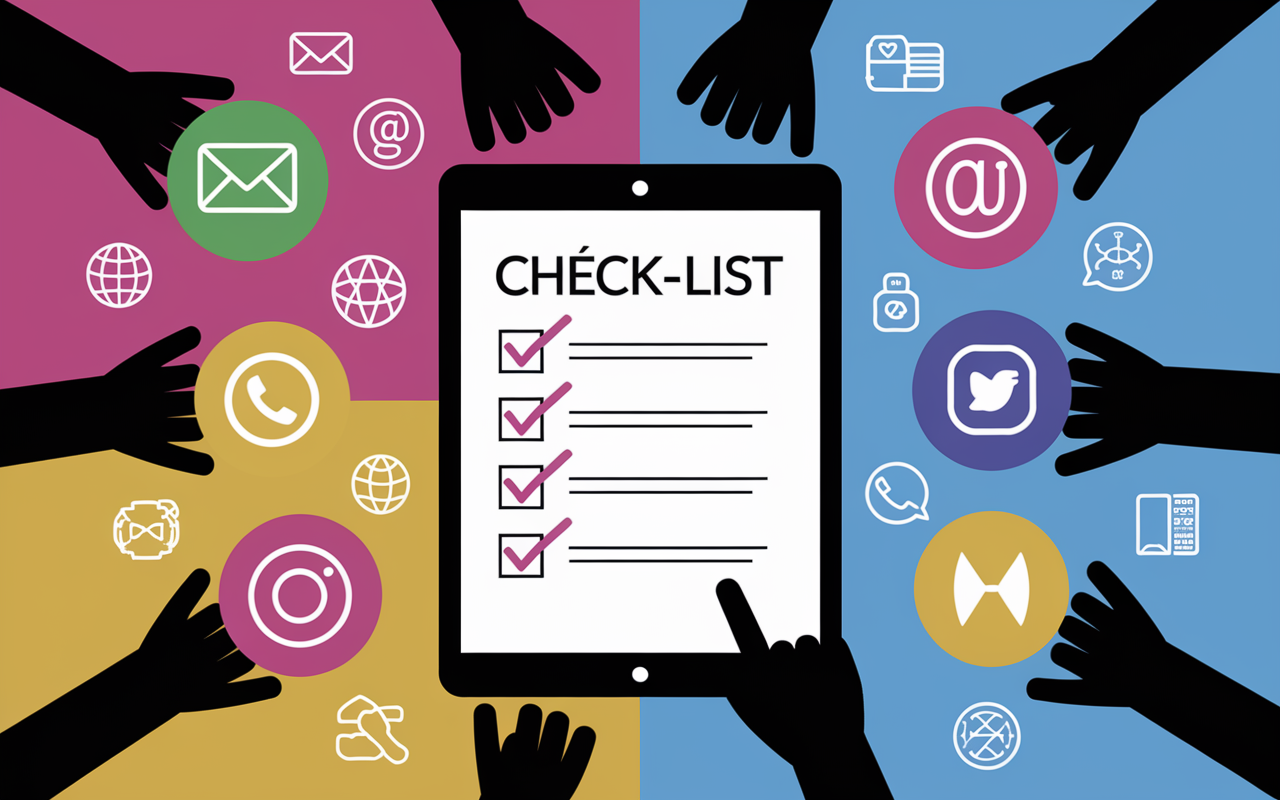 Checklist stratégie communication omnicanale