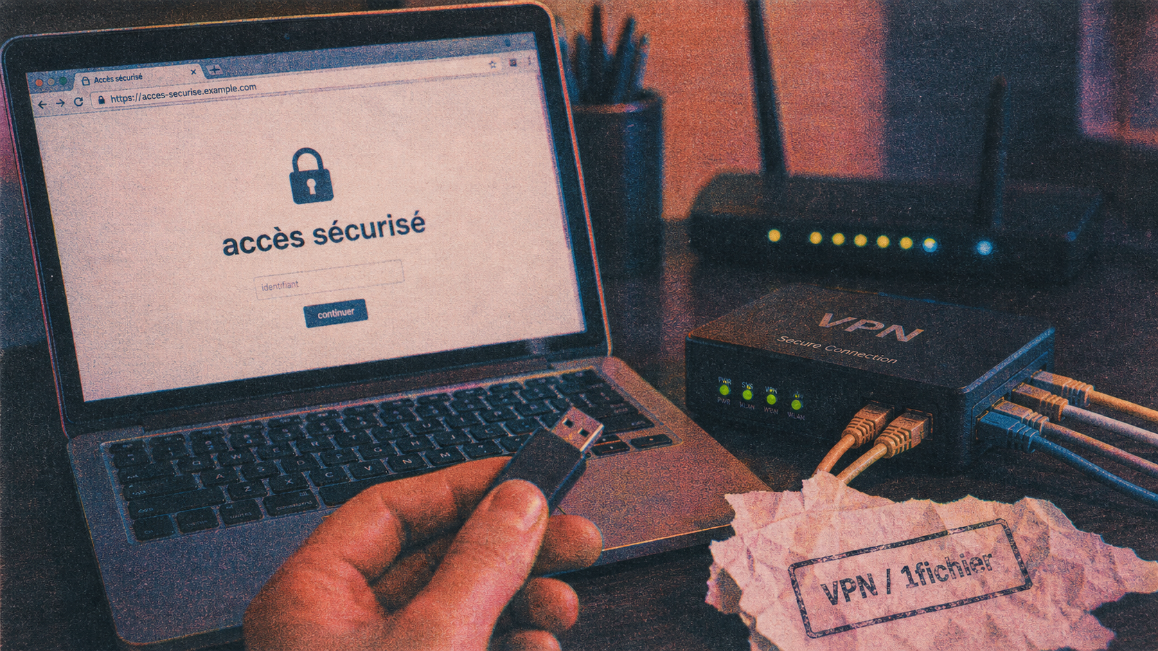 1fichier vpn : VPN pour sécuriser vos téléchargements et contourner les blocages