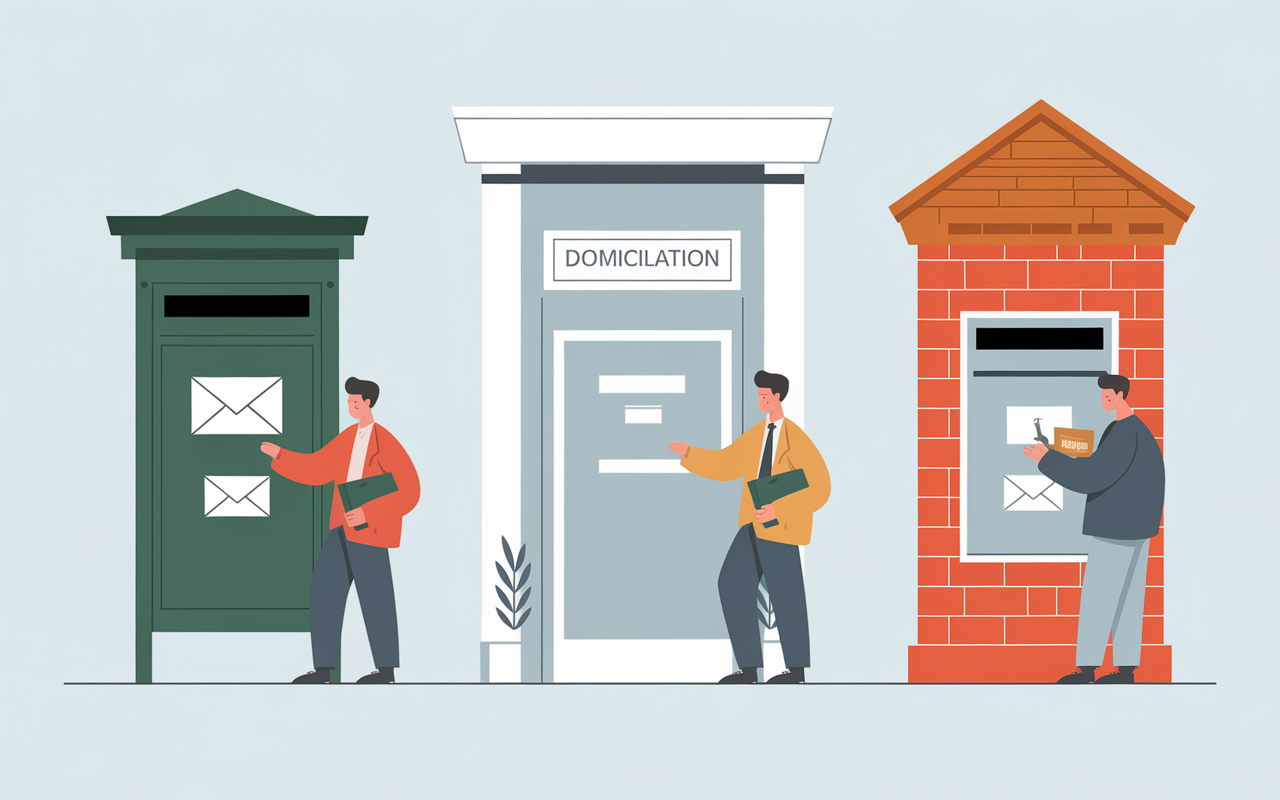 choix boite postale entreprise