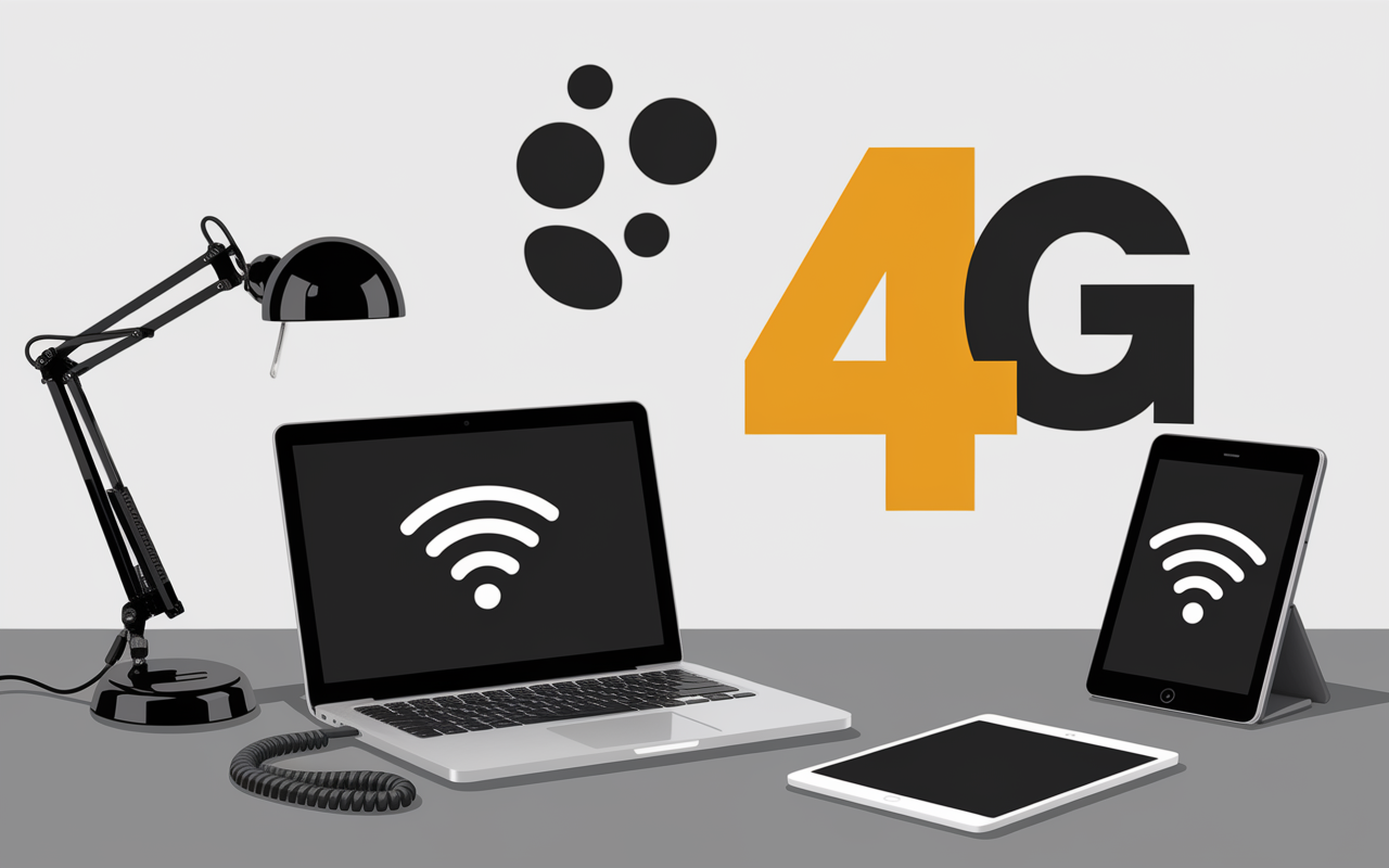 partage connexion 4g telephone sans wifi