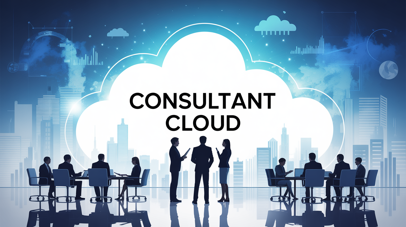Consultant cloud scene professionnelle