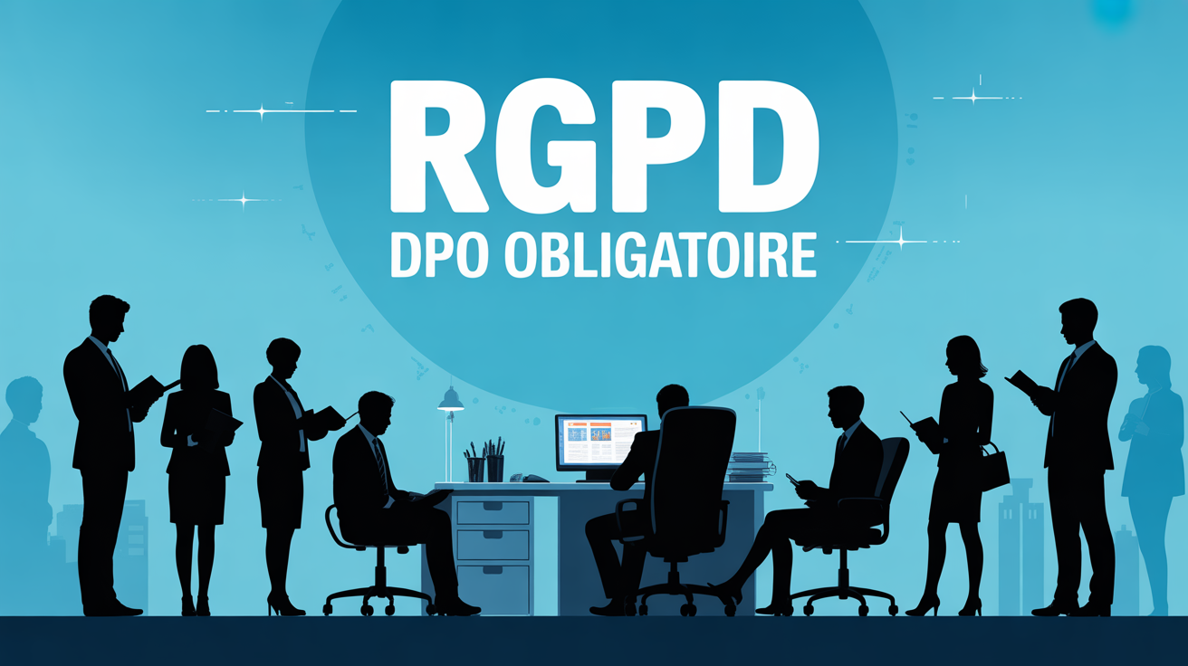 dpo obligatoire silhouettes responsables rgpd