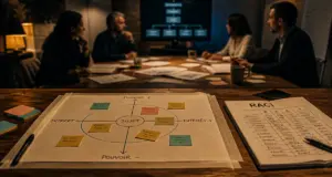 Parties prenantes projet : grille pouvoir-intérêt et RACI pour sécuriser les projets