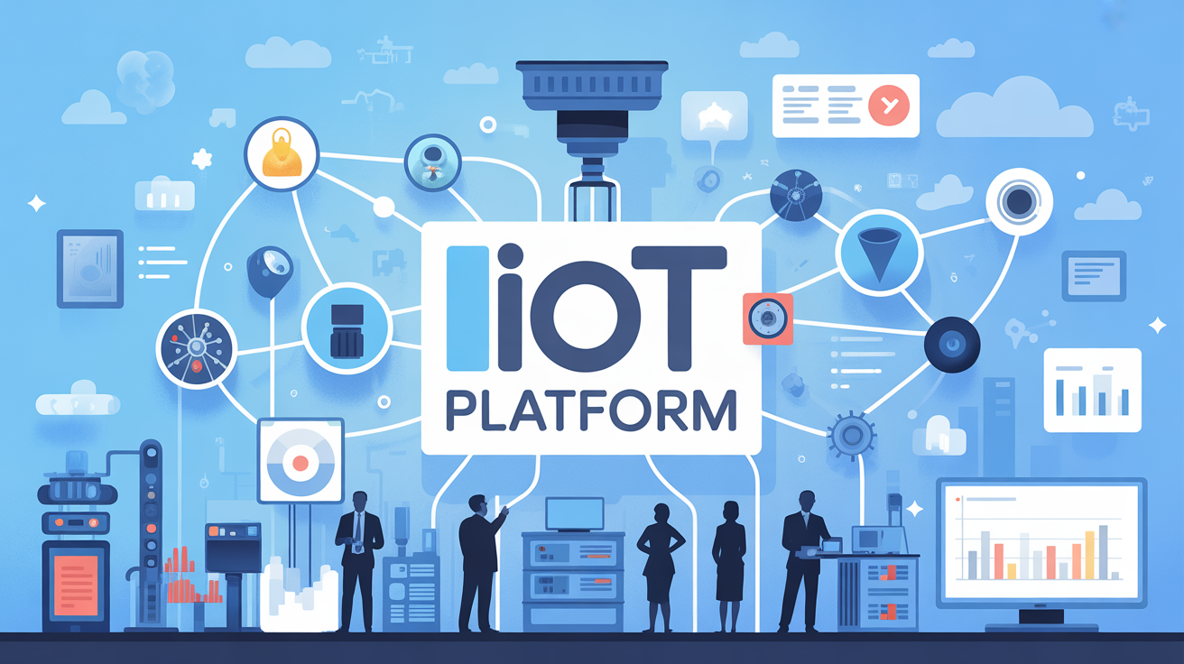 schema iot platform reseau capteurs et donnees