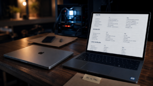 PC & Mac sur bureau : usage et budget