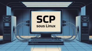 terminal scp linux câbles réseau